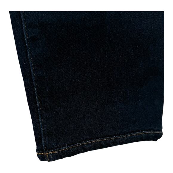 Paige Jeans Gemma High Rise Cigarette Leg dark blue size 31 DEFECT - Picture 3 of 7